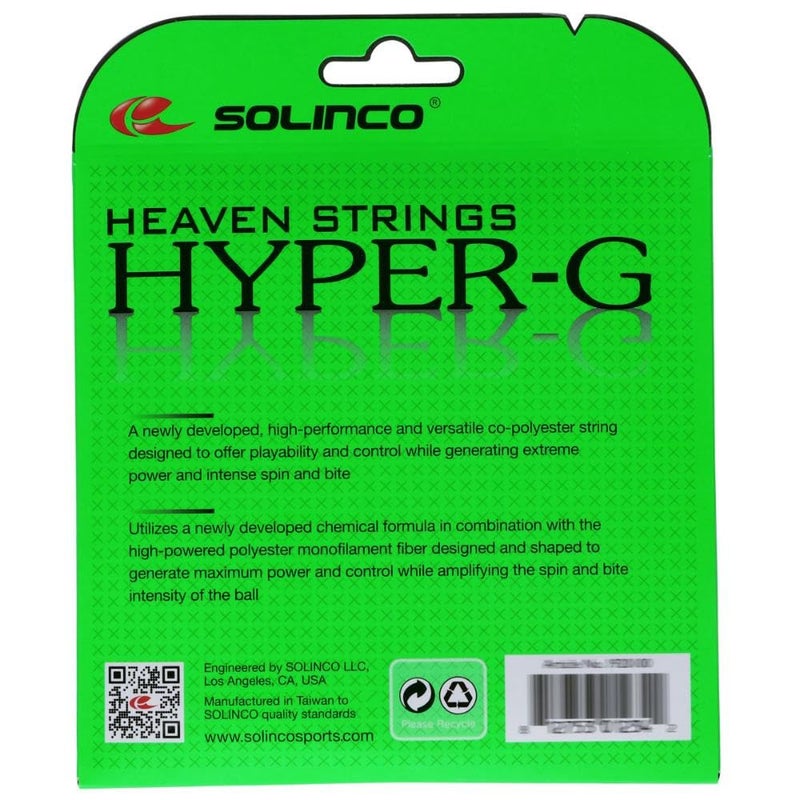 Solinco Heaven Strings Hyper-G Tennis String Set-17g/1.20mm - Image 3